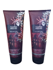 Bath & Body Works Vampire Blood Ultimate Hydration Body Cream texture closeup suggests creamy moisture and lasting fragrance
