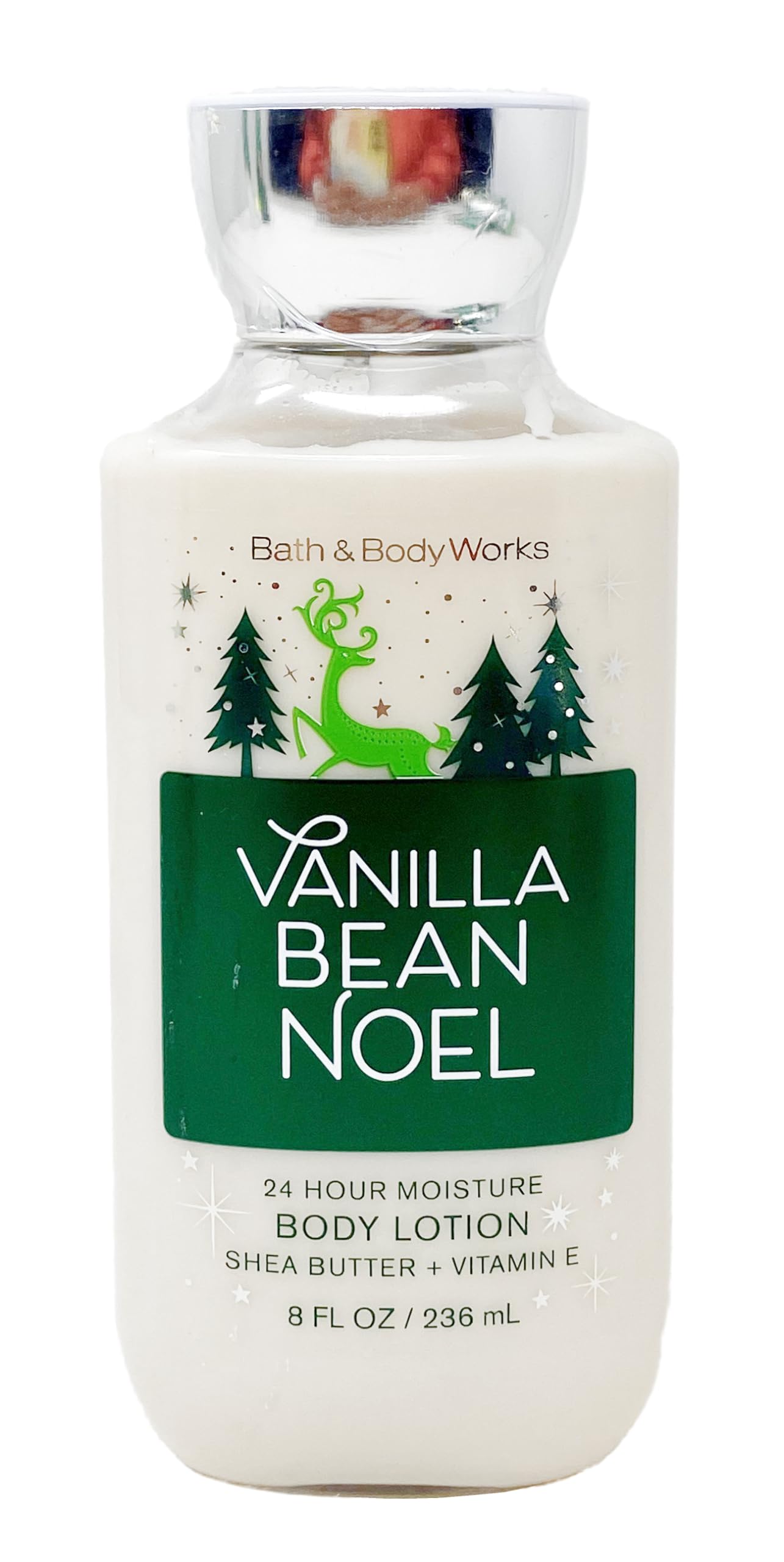 Bath & Body Works Vanilla Bean Noel gift set on festive display.