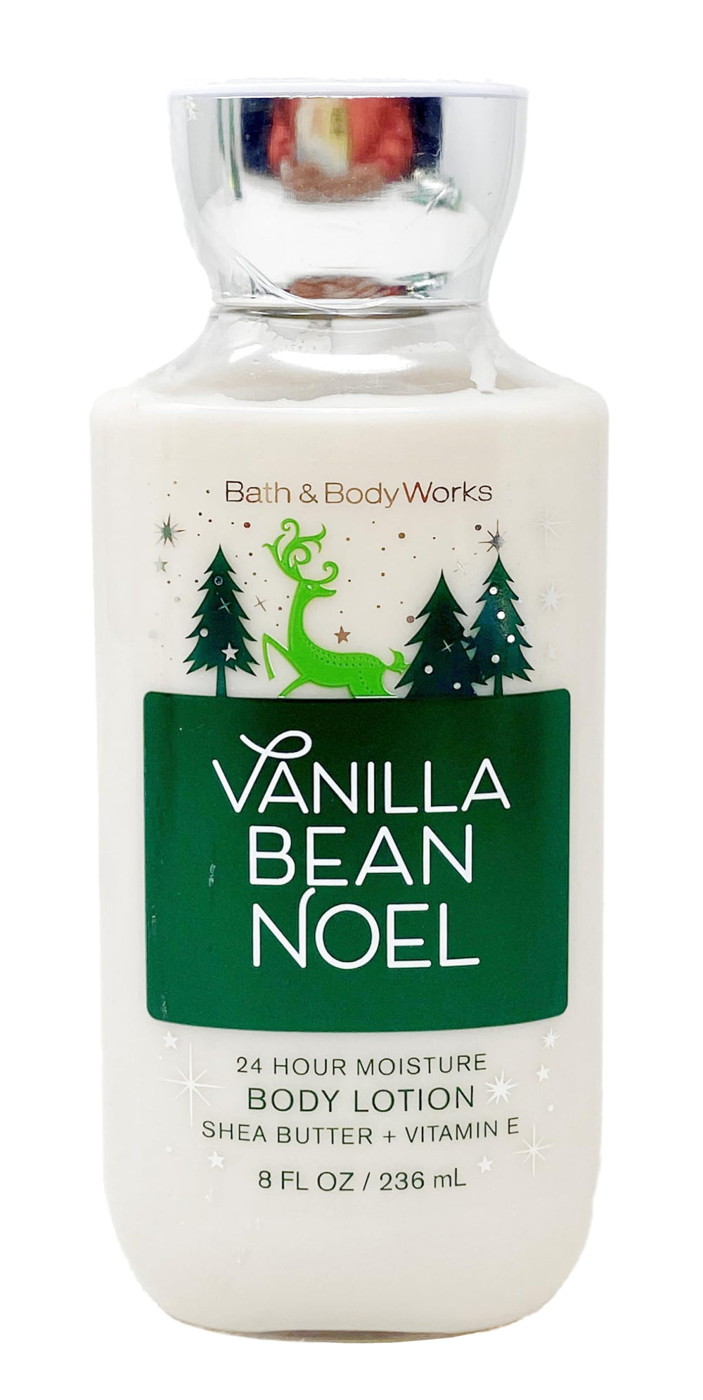 Bath & Body Works Vanilla Bean Noel gift set on festive display.