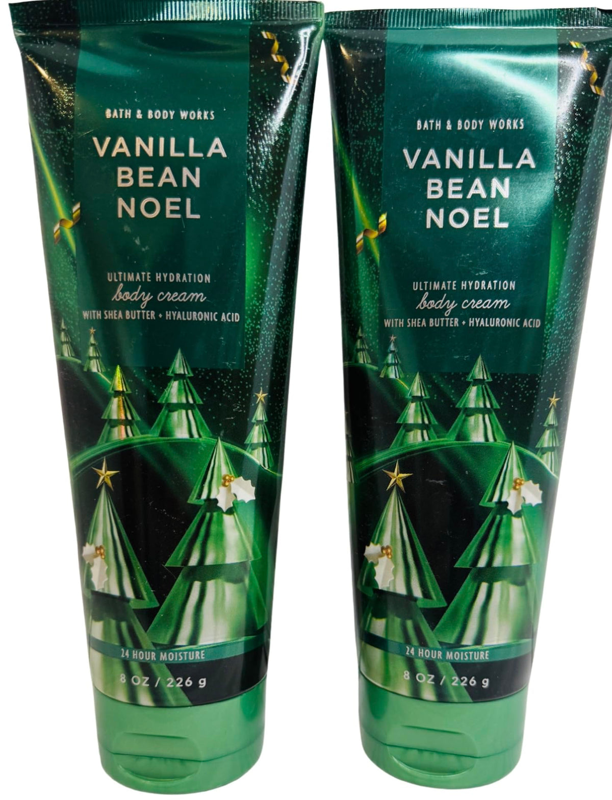 Bath & Body Works Vanilla Bean Noel ultimate hydration cream jar showing rich texture for silky skin