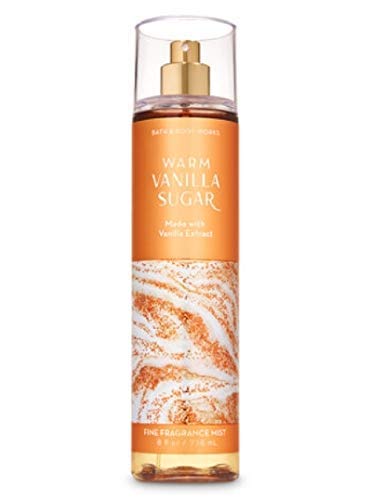 Bath & Body Works Warm Vanilla Sugar fragrance mist for long-lasting scent and refreshing spritz.