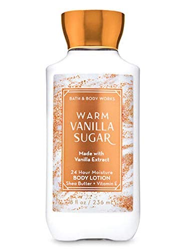 Bath & Body Works Warm Vanilla Sugar texture close-up for fast-absorbing hydration