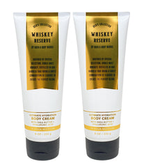 Bath & Body Works Whiskey Reserve 2-pack body cream for daily moisture boost