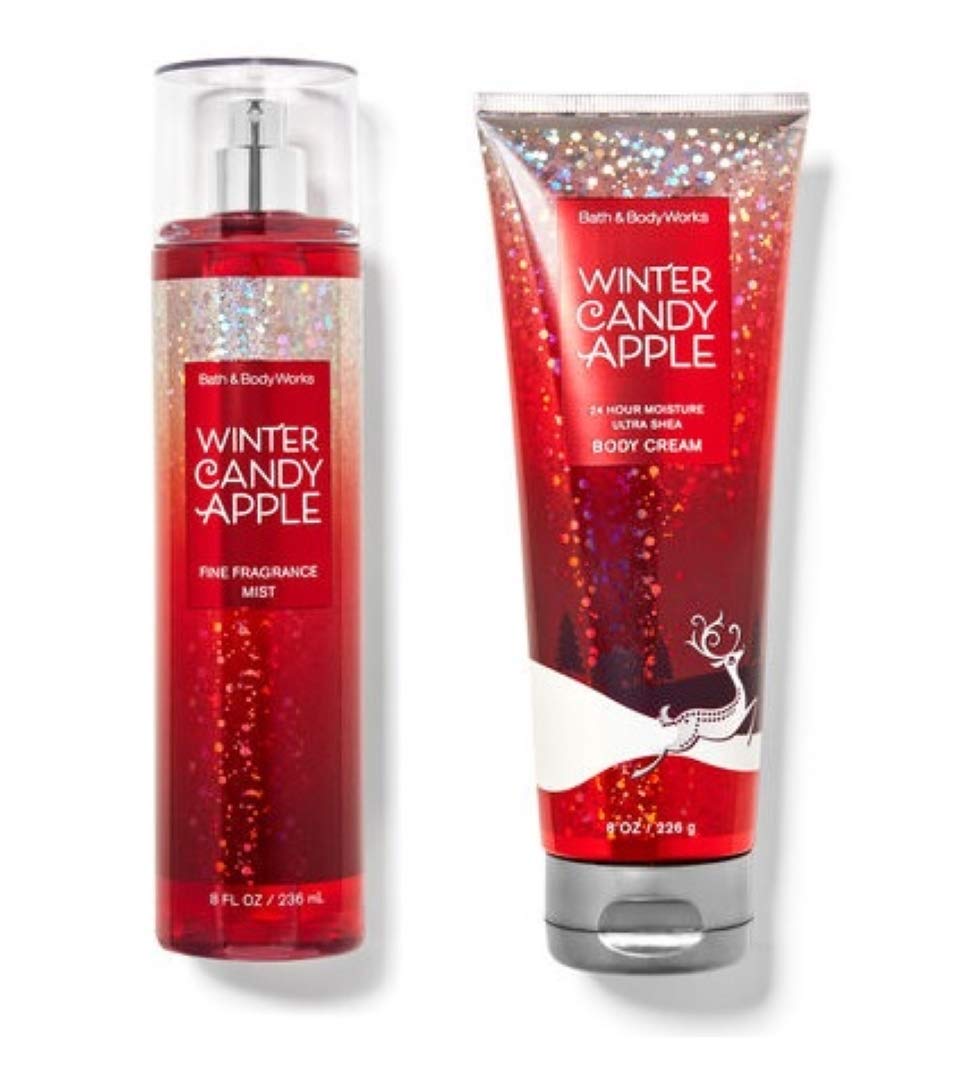 Bath & Body Works Winter Candy Apple fragrance mist bottle for quick, refreshing fragrance layering