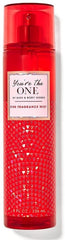 Bath and Body Works You're The One fragrance spray bottle with pump delivering light coverage for skin