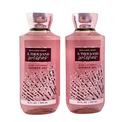 Bath & Body Works A Thousand Wishes shower gel bottle for a gentle cleanse and uplifting fragrance.