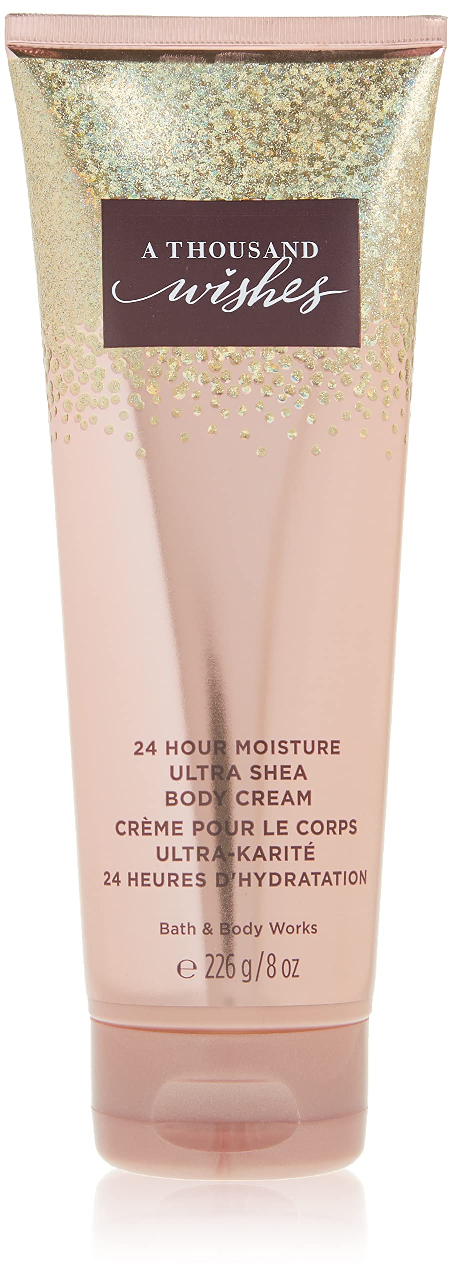 Bath & Body Works A Thousand Wishes Ultra Shea jar highlighting rich daily hydration.