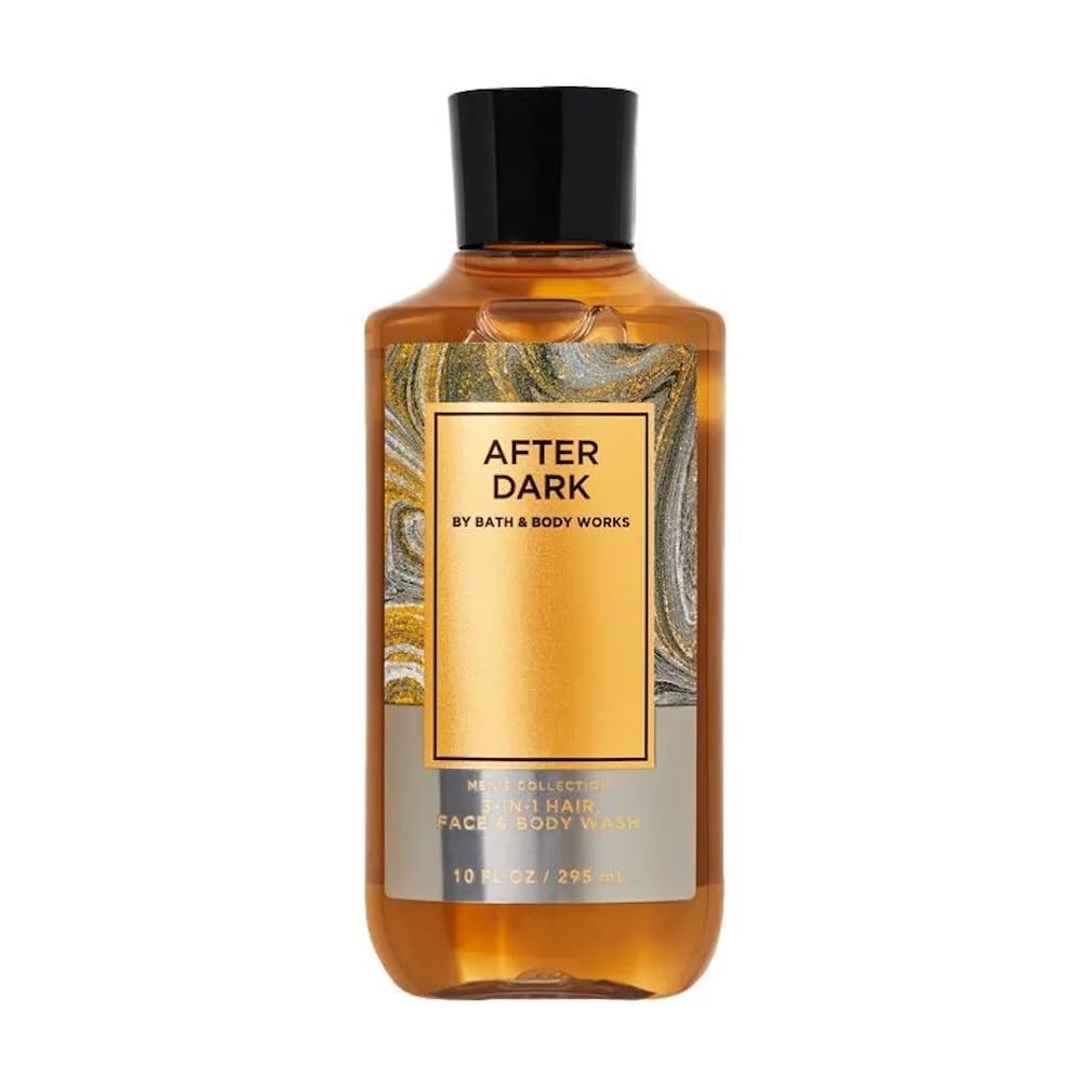 Bath & Body Works After Dark 3-in-1 bottle pour for easy all-over wash with bergamot scent