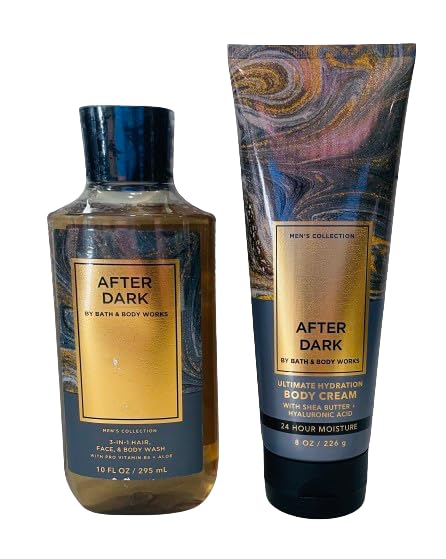 Bath & Body Works After Dark 3-in-1 wash bottle showing refreshing citrus aroma for daily cleansing