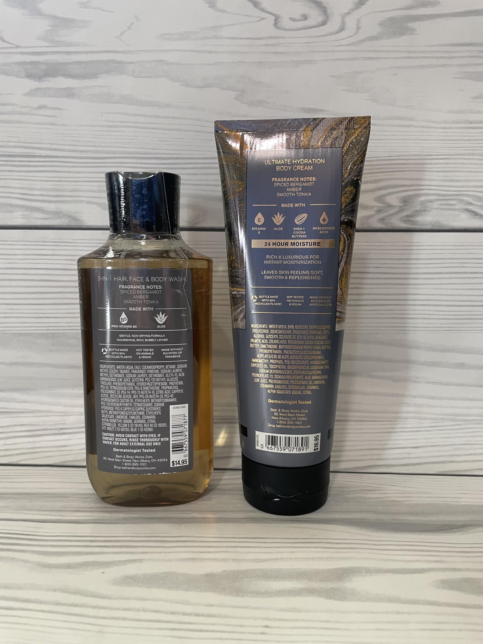 Bath & Body Works After Dark packaging may vary while keeping consistent scent and hydration