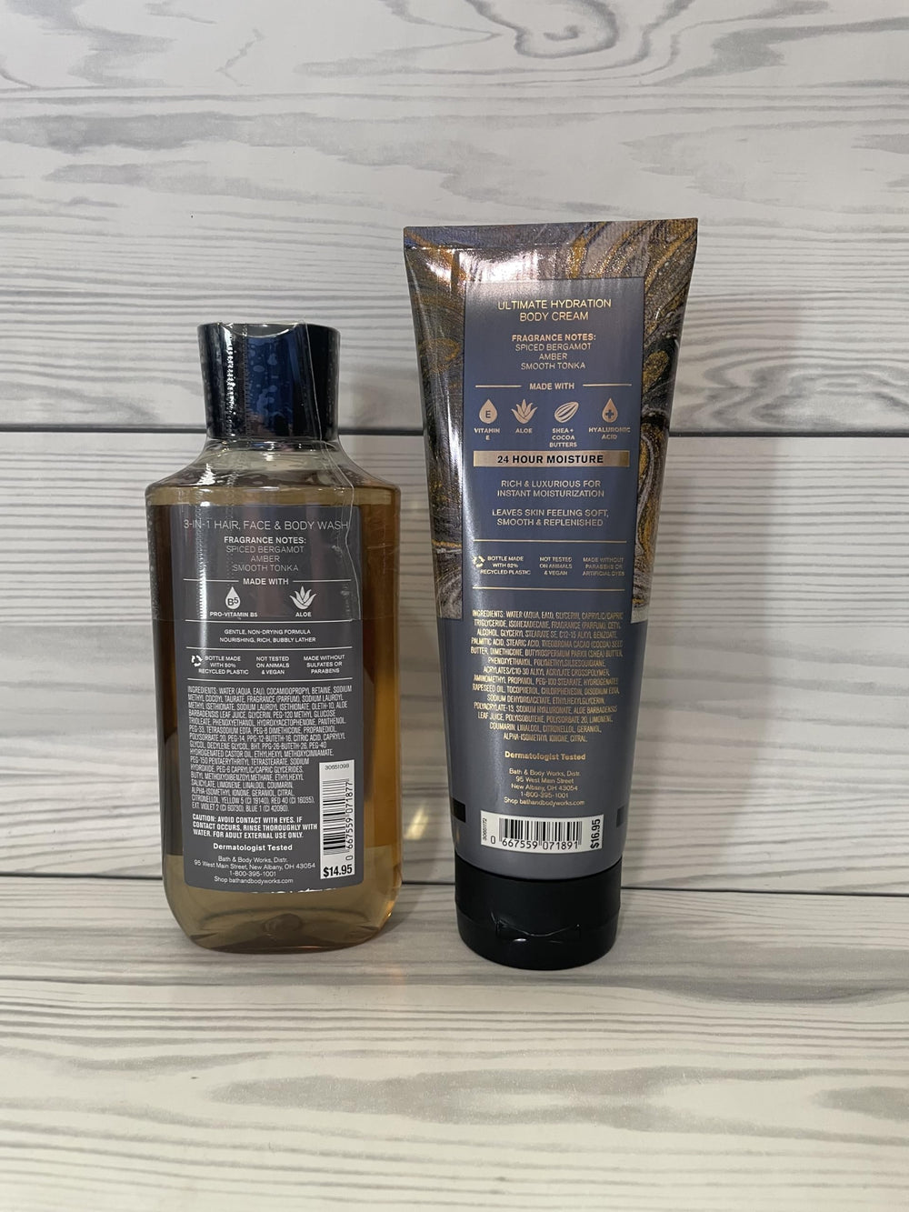 Bath & Body Works After Dark packaging may vary while keeping consistent scent and hydration