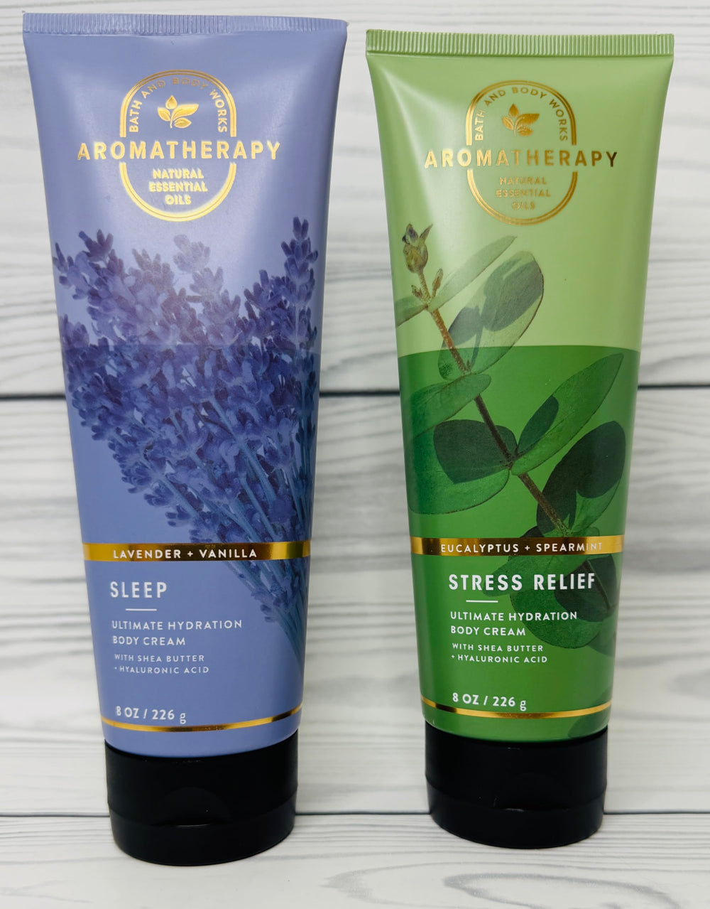 Bath & Body Works Aromatherapy spa-inspired scene promotes relaxation and restful vibes.
