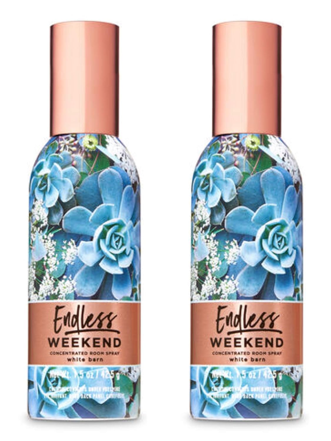 Bath & Body Works Endless Weekend room spray pour shows easy-to-use aroma for inviting spaces