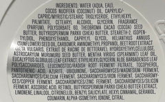 Bath & Body Works Eucalyptus Spearmint packaging indicates paraben-free, dermatologist-tested formula