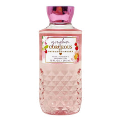 Bath & Body Works Gingham Gorgeous shower gel bottle with moisturizing aloe for daybreak refreshment
