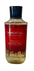 Bath & Body Works Immortal bottle front for quick daily grooming with 3-in-1 wash.