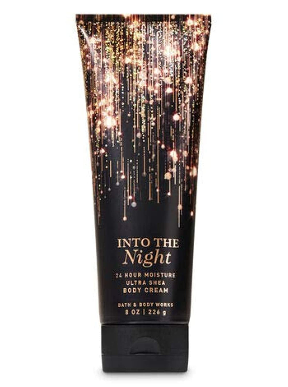 Bath & Body Works Into the Night Ultra Shea Cream bottle delivering long-lasting moisture