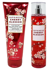 Bath & Body Works Japanese Cherry Blossom fragrance closeup highlighting notes.