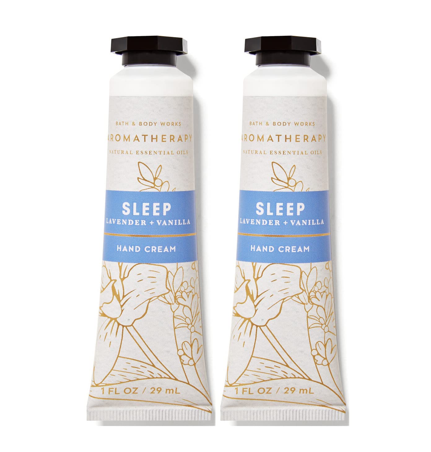 Bath & Body Works Lavender Vanilla Hydrating Hand Cream 2-pack for daily moisture and silky skin
