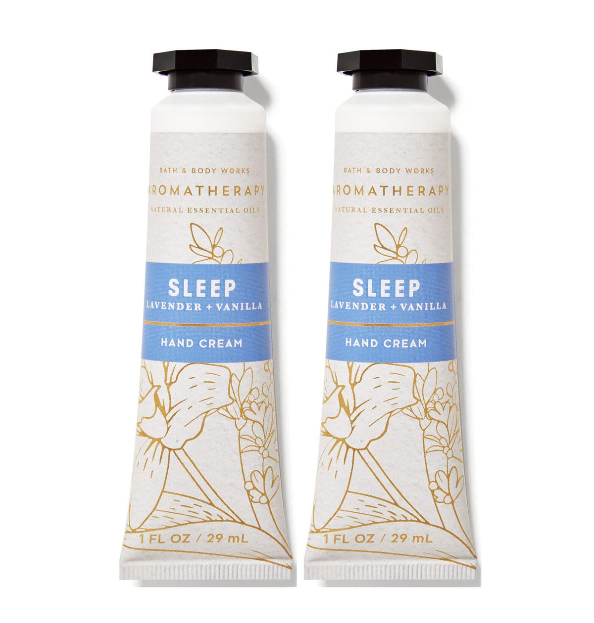 Bath & Body Works Lavender Vanilla Hydrating Hand Cream 2-pack for daily moisture and silky skin
