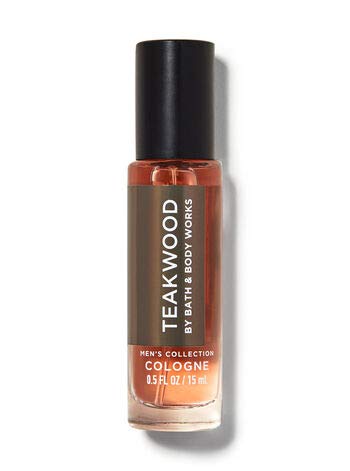 Bath & Body Works Teakwood Mini Cologne front bottle for on-the-go refresh