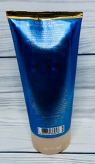 Bath and Body Works True Blue Spa foot cream jar side view showing rich texture.