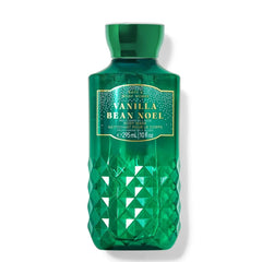 Bath & Body Works Vanilla Bean Noel shower gel bottle front for cozy holiday scent