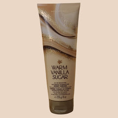 Bath & Body Works Warm Vanilla Sugar Ultra Shea Cream rich texture close-up
