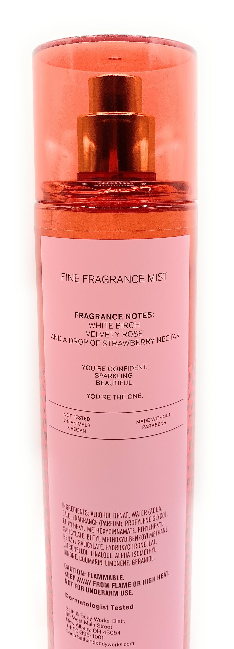 Bath & Body Works You're The One fragrance mist spray application for everyday rituals.