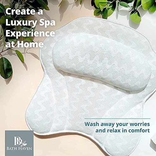 Bath Haven relaxation scene shows spa-like indulgence at home.