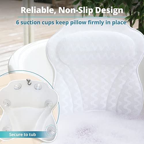 Bath Haven wash bag included keeps pillow fresh between uses.