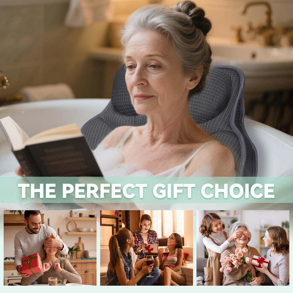 Bathland bath pillow spa gift idea for relaxing home routines