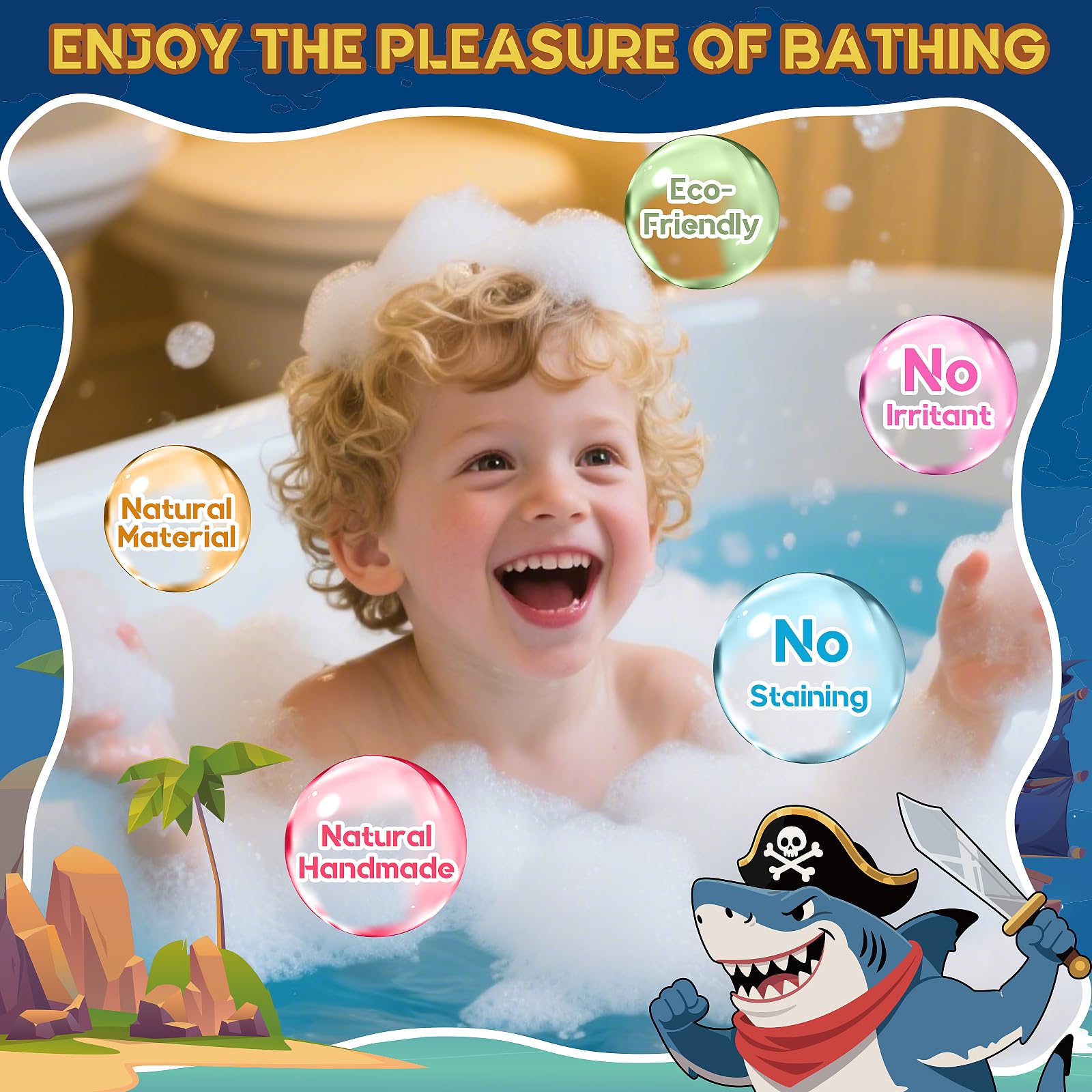 Bathletes nine-scent variety offers options for different preferences during bath time.