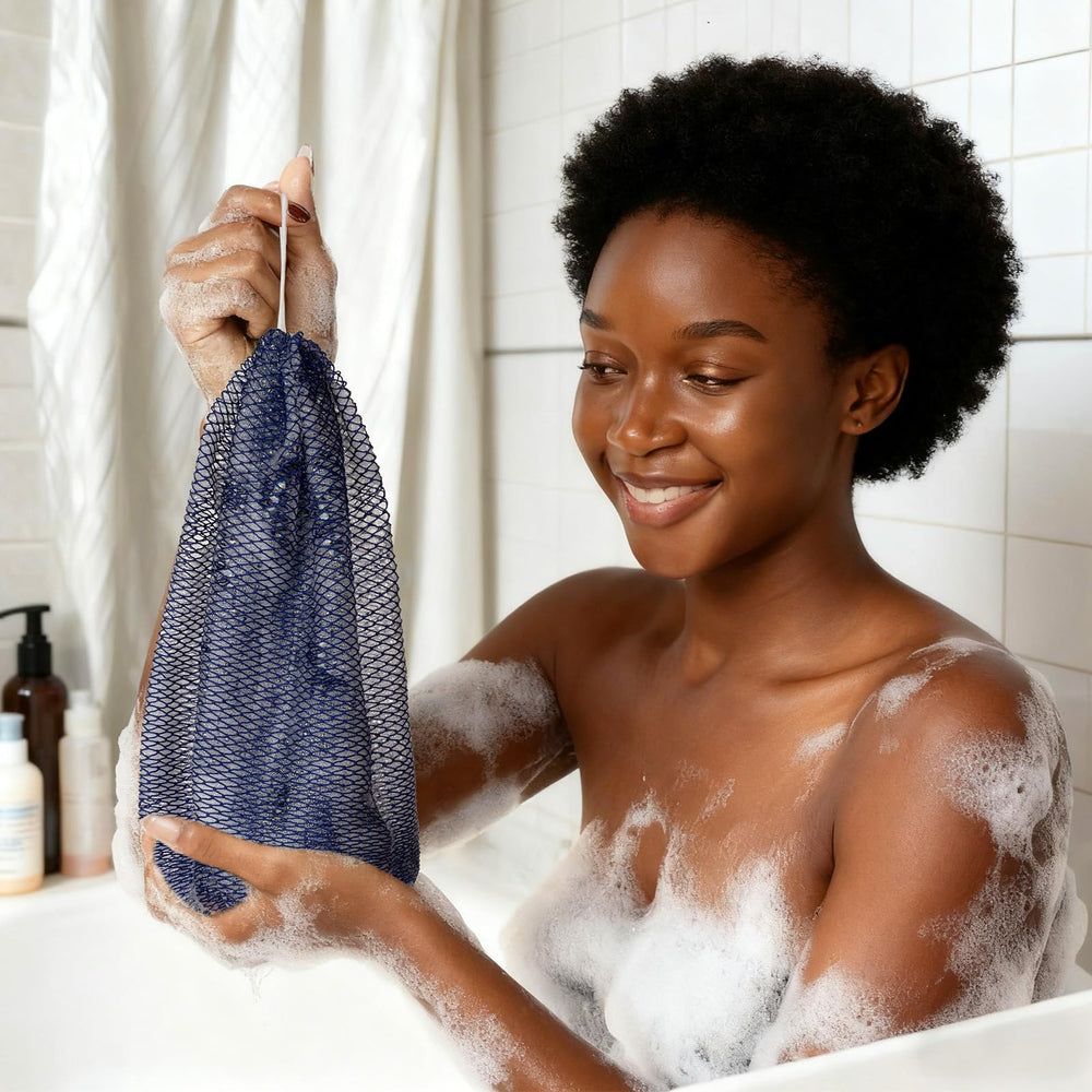 Bathway African Net Sponge dries quickly for hygienic reuse