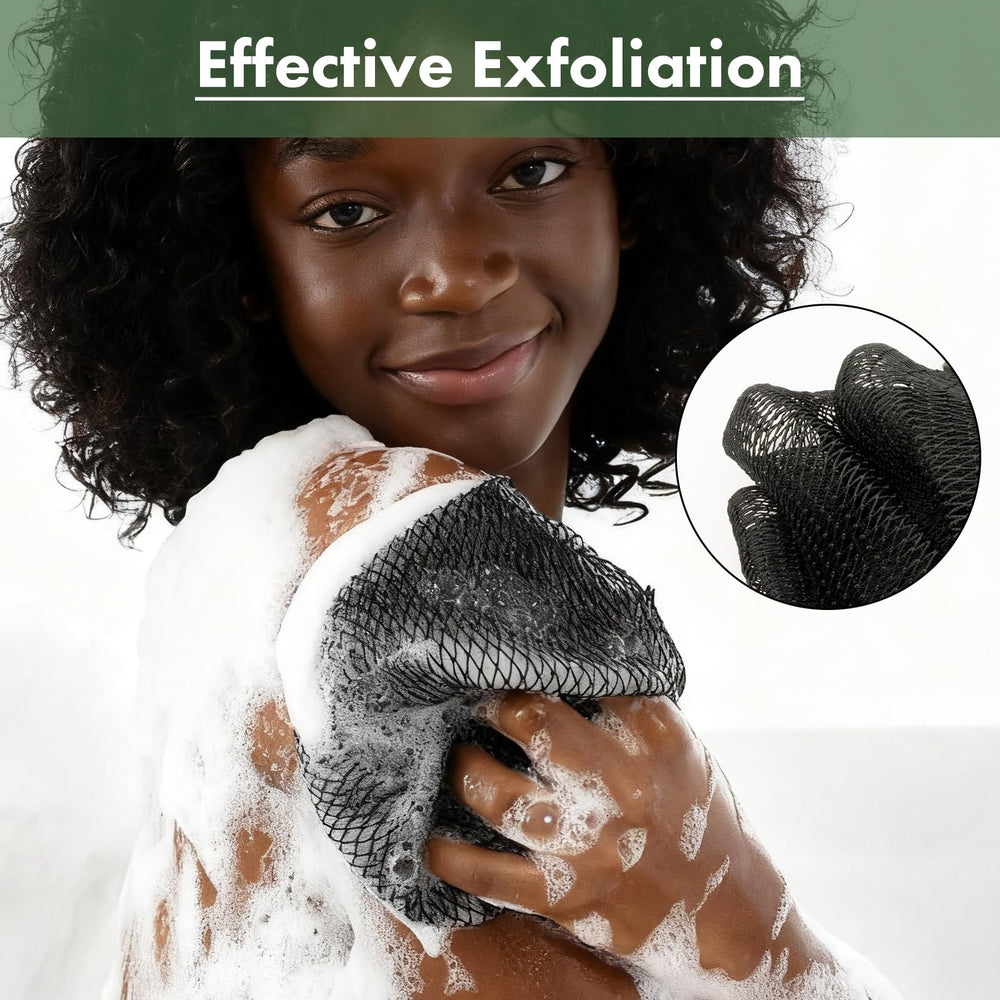 Bathway sponge dense mesh yields luxurious lather for spa-like showers