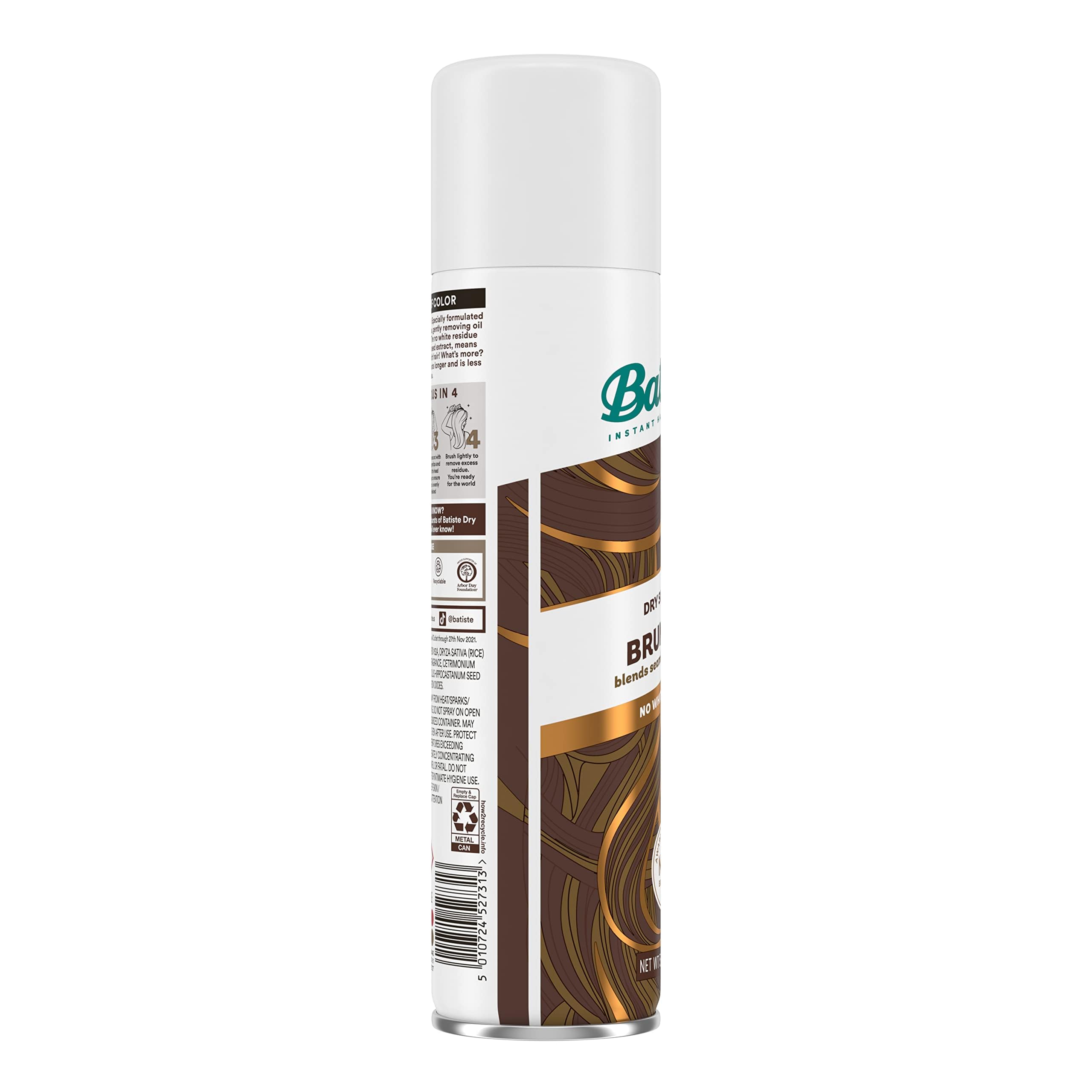 Batiste brunette color-blend shows oil absorption and refresh