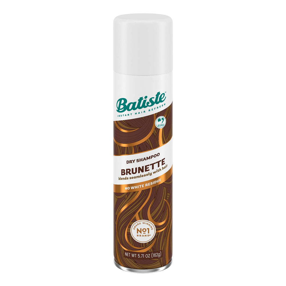 Batiste Brunette dry shampoo applied on hair for texture and lift