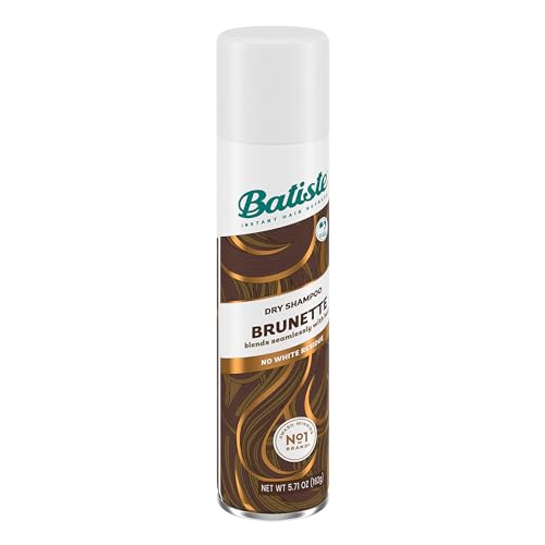 Batiste Brunette packaging close-up emphasizing waterless refresh