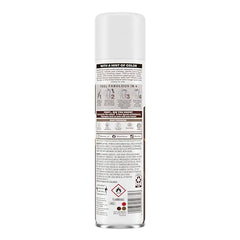 Batiste brunette dry shampoo spray in action for quick refresh