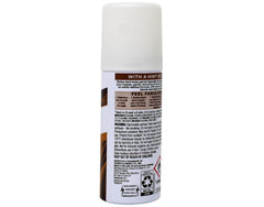 Batiste Dark Dry Shampoo bottle closeup highlights residue-free formula.