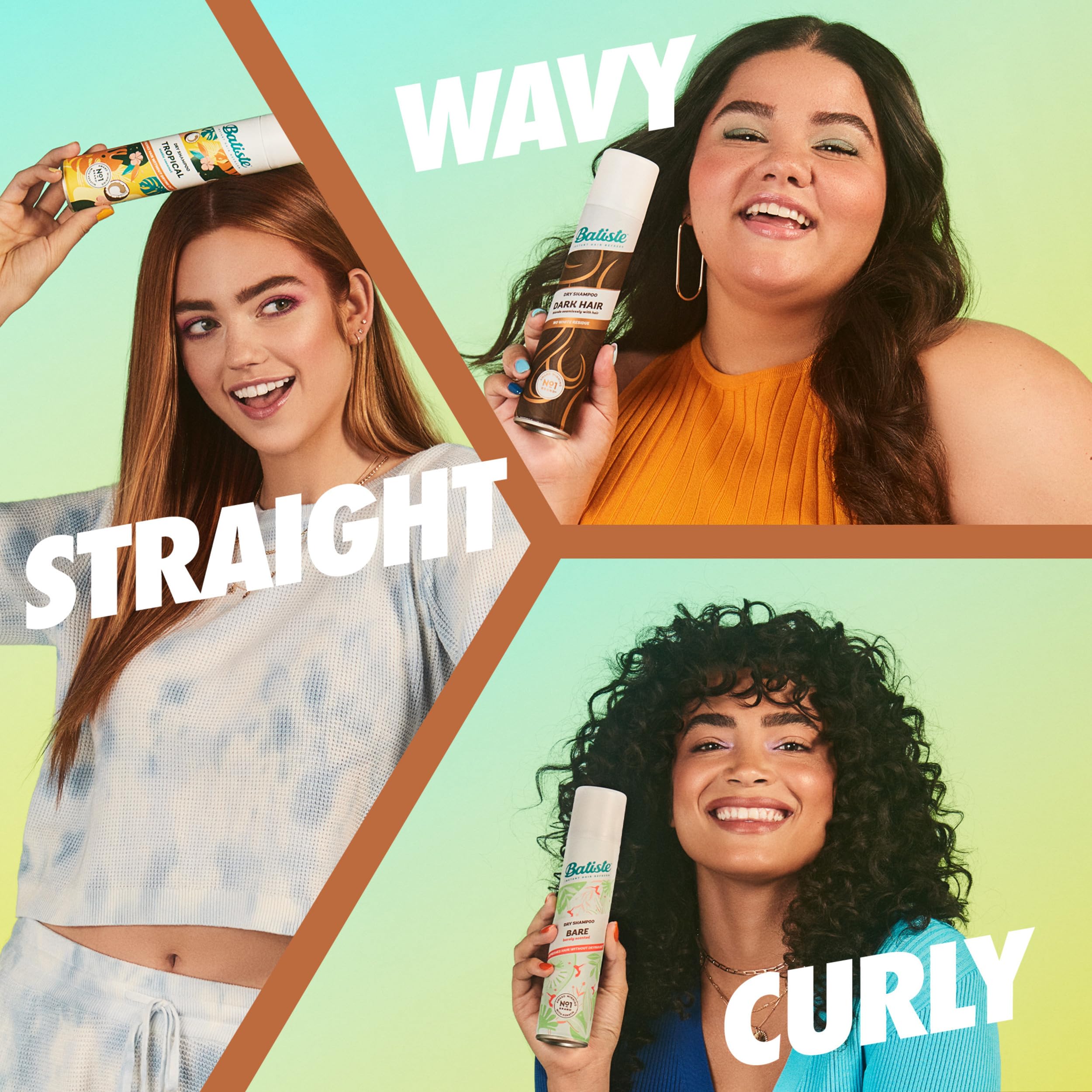 Batiste Dark Dry Shampoo fragrance close-up hints bergamot and vanilla notes.