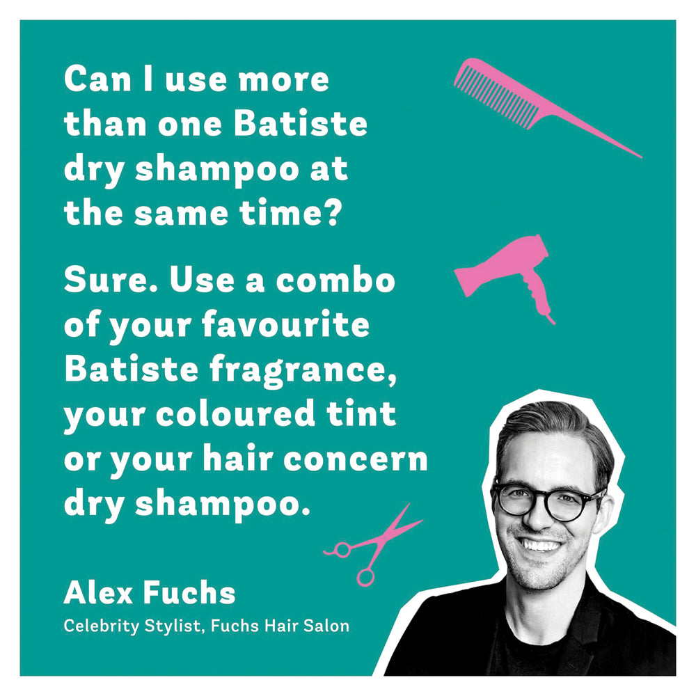 Batiste Dry Blush six-pack display reinforces value and convenience for travel and home use.