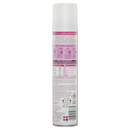 Batiste Dry Blush on hair demonstrates oil removal and revived texture.