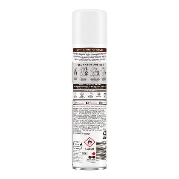 Batiste Dry Divine Dark label highlights signature divine fragrance.