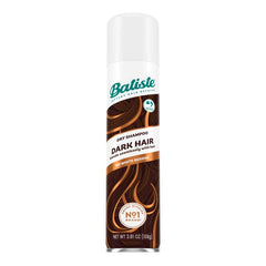 Six-pack display of Batiste Dry Divine Dark on retail shelf.