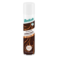 Batiste Dry Divine Dark spray can top view for quick refresh.