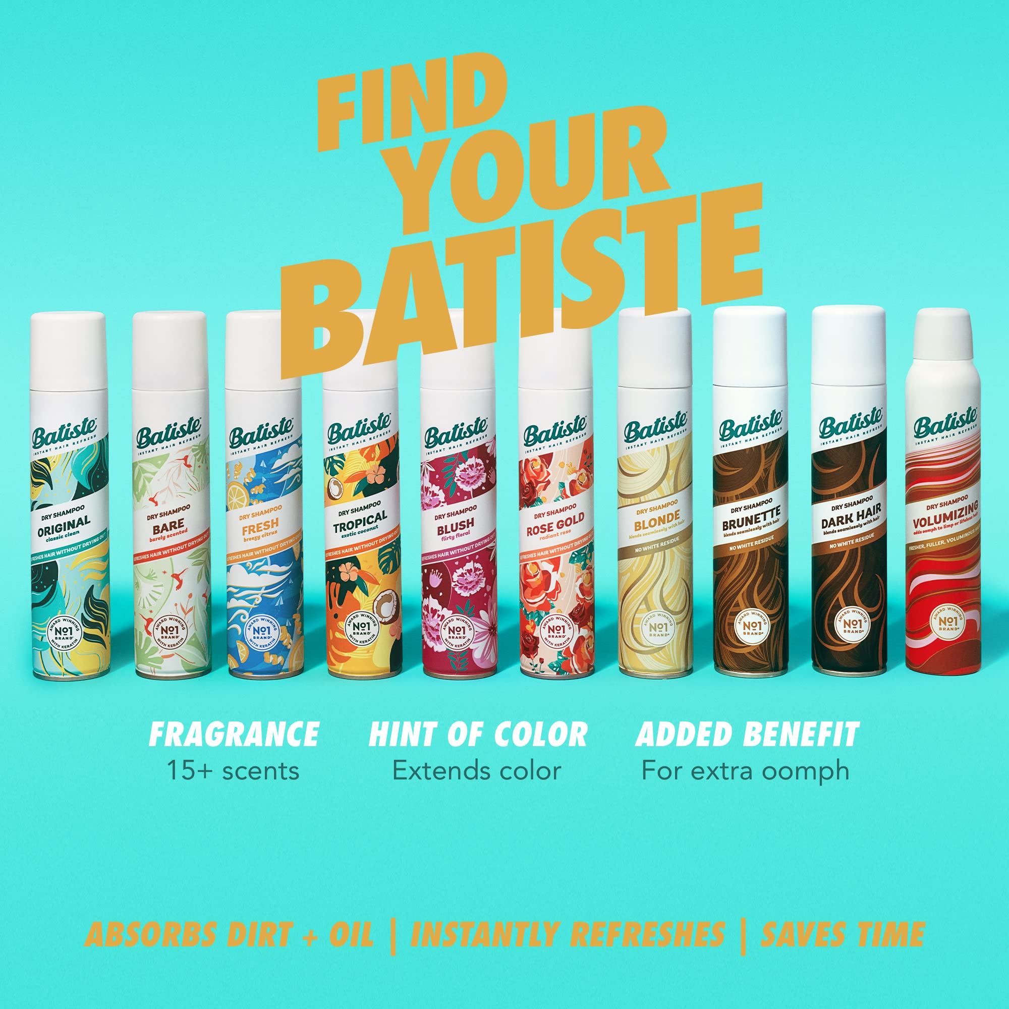 Batiste Dry Shampoo Blonde can delivers quick refresh for busy mornings