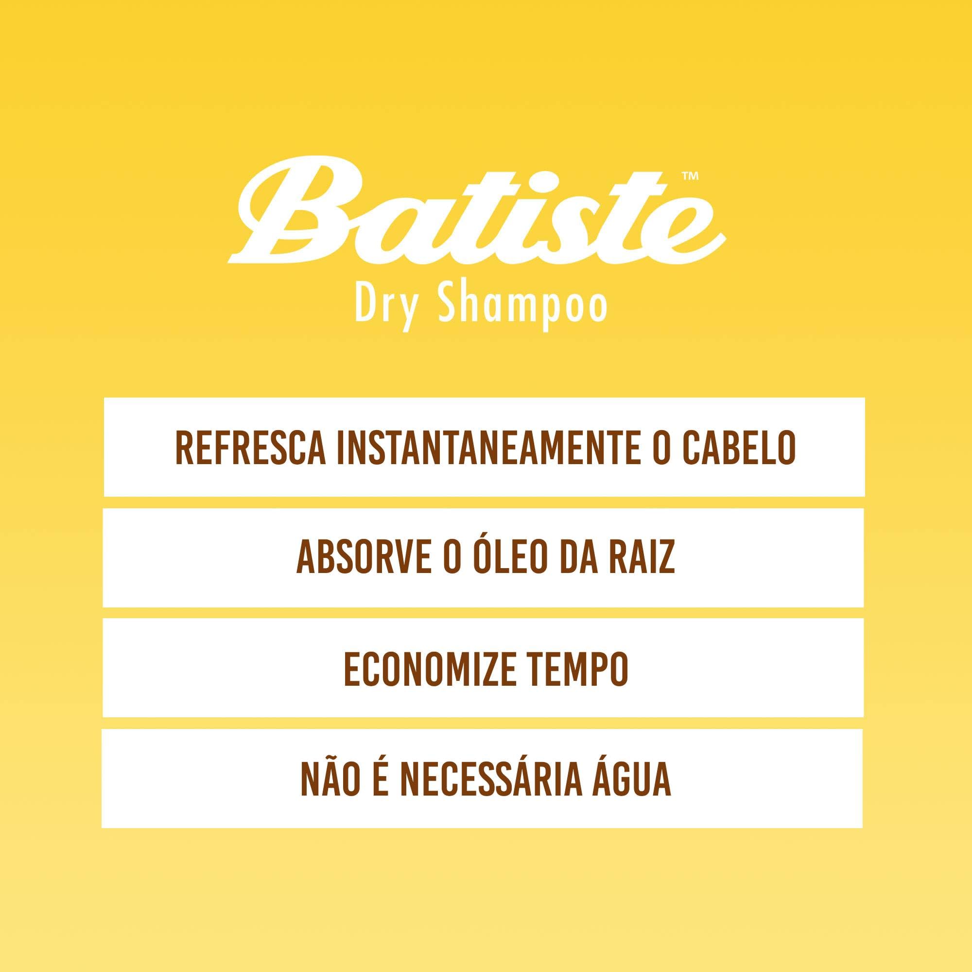 Batiste Dry Shampoo Blonde spray adds instant texture and volume