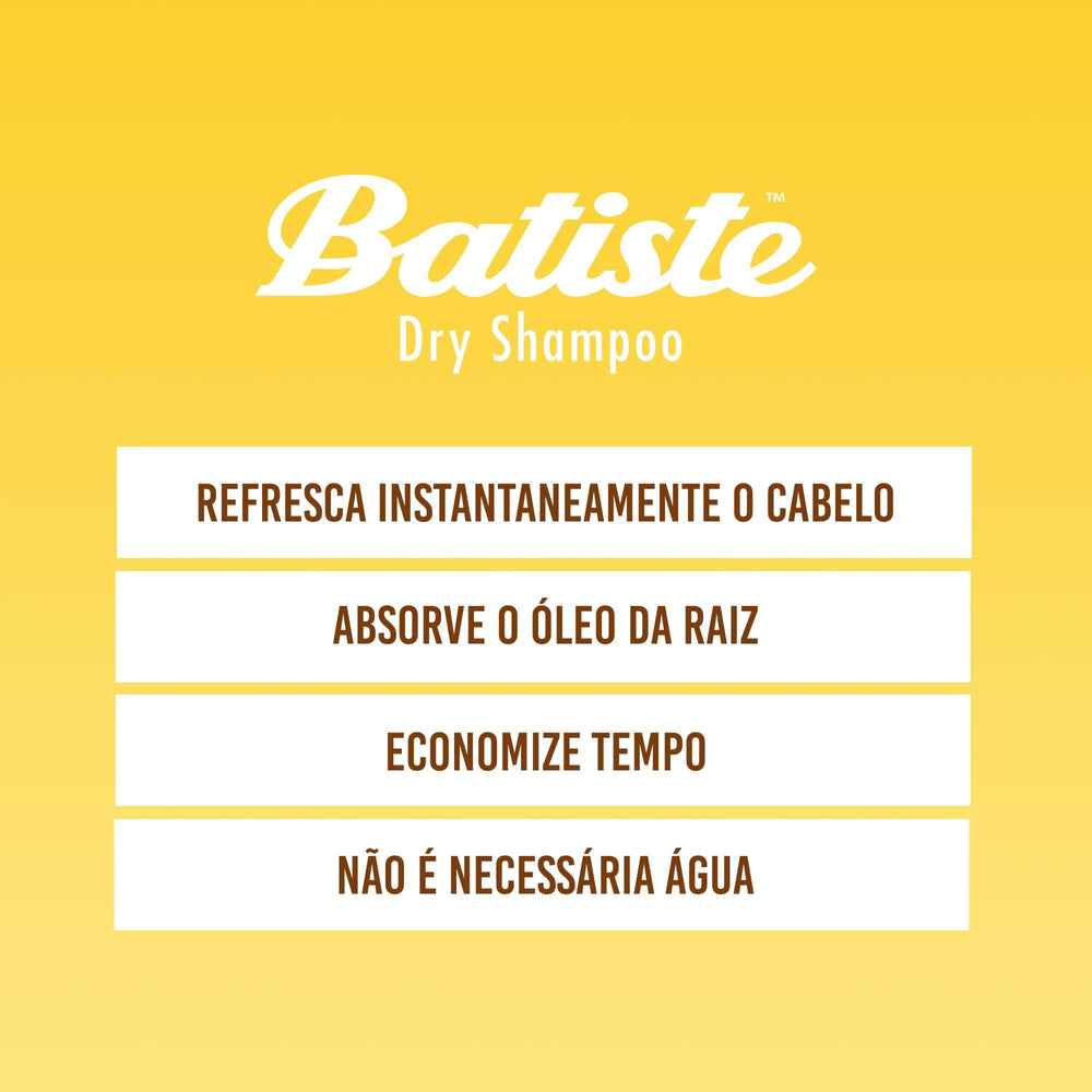 Batiste Dry Shampoo Blonde spray adds instant texture and volume