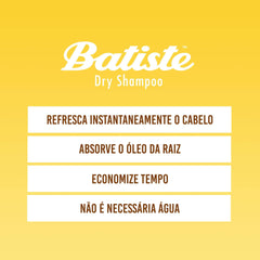 Batiste Dry Shampoo Blonde spray adds instant texture and volume